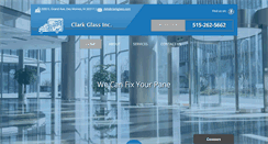 Desktop Screenshot of clarkglass.com